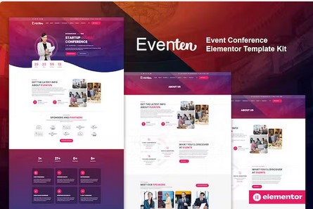Conference - Elementor Theme